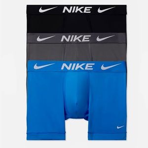 NIKE ESSENTIAL MICRO BOXER BRIEF 3-Pack Size;L